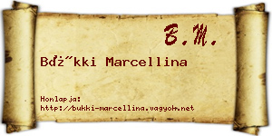 Bükki Marcellina névjegykártya